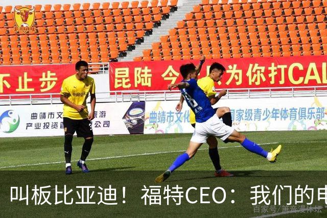 叫板比亚迪！福特CEO：我们的电机效率高出30% 能用更小的电池