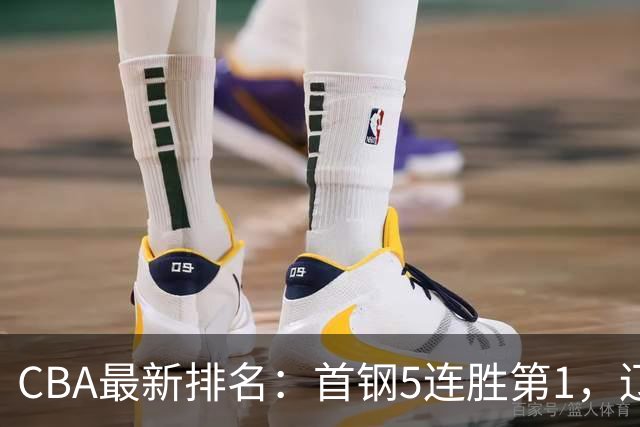CBA最新排名：首钢5连胜第1，辽宁队第4，广东队跌至第15